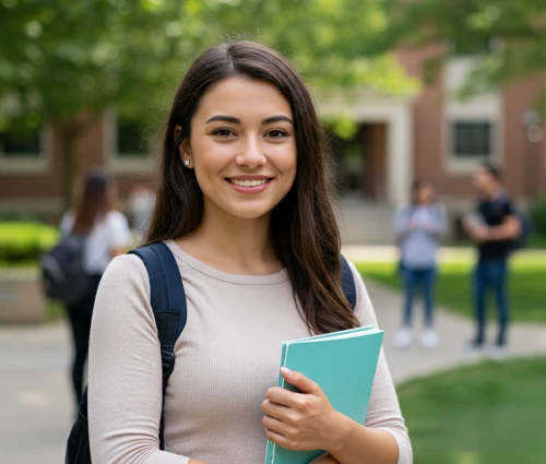 Julie Morgan – Education Expert & Reviewer at EssayRating Julie Morgan, review writer and education enthusiast at EssayRating, smiling outdoors on a university campus with notebook