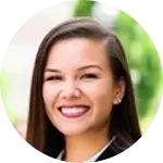 Mary Rose, EssayRating team member, smiling in a professional campus setting