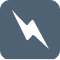 EdSurge EdSurge lightning flat badge icon