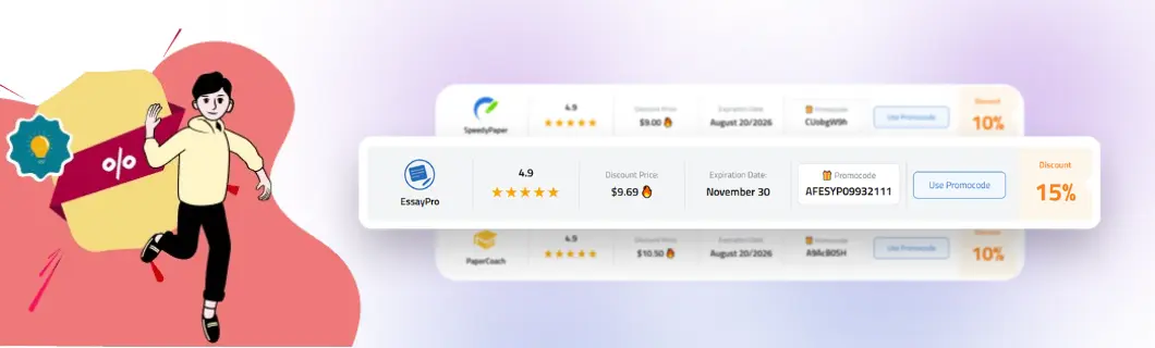 essaypro promo code listing