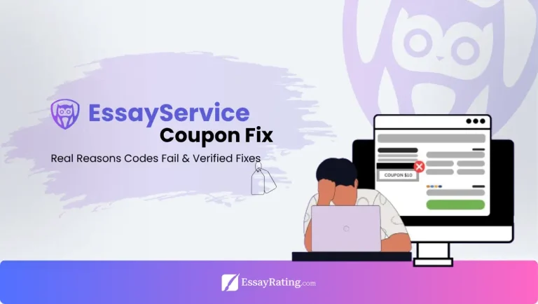 EssayService Coupon Fix 2025-2026 — Real Reasons Codes Fail & Verified Fixes